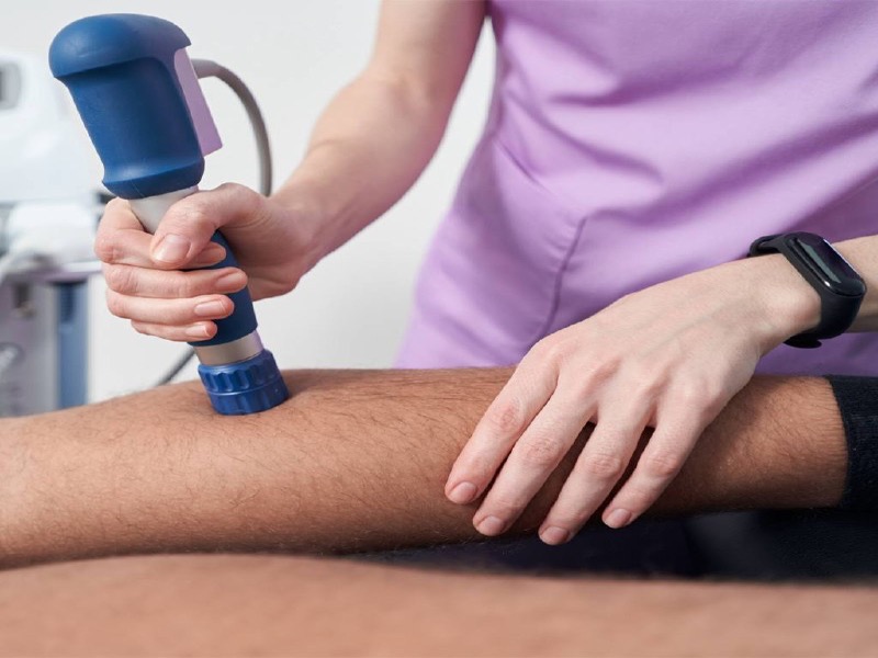 Extracorporeal shockwave therapy treatment